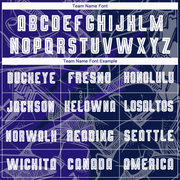 Custom Graffiti Pattern Dark Purple-Navy Scratch Sublimation Soccer Uniform Jersey