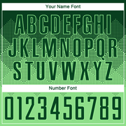 Custom Pea Green Green Sublimation Soccer Uniform Jersey