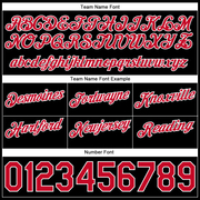 Custom Gray Red-Black Authentic Throwback Split Fashion Basketball Shorts