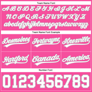 Custom Pink White-Gray Authentic Throwback Basketball Shorts