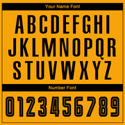 Custom Gold Black Sublimation Fade Fashion Soccer Uniform Jersey