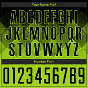 Custom Neon Green Black Sublimation Soccer Uniform Jersey