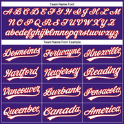 Custom Purple White-Red Performance Vapor Golf Polo Shirt