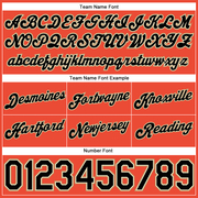 Custom Orange Black Pinstripe Black-Old Gold Authentic Basketball Shorts