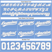 Custom Light Blue White-Gray Authentic Throwback Basketball Shorts