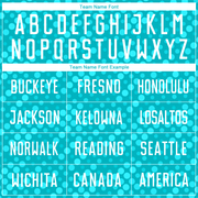 Custom Aqua White Sublimation Soccer Uniform Jersey