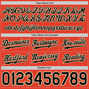 Custom Orange Black-Old Gold Authentic Throwback Basketball Shorts