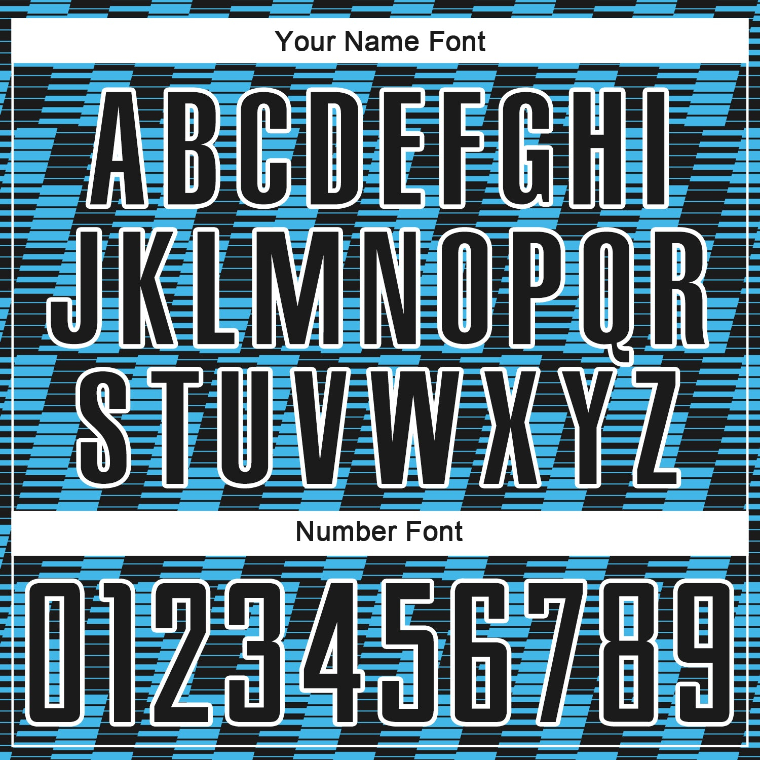 Custom Black Sky Blue-White Line Sublimation Soccer Uniform Jersey