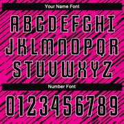 Custom Pink Black-White Sublimation Soccer Uniform Jersey