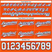 Custom Orange White-Royal Authentic Basketball Shorts