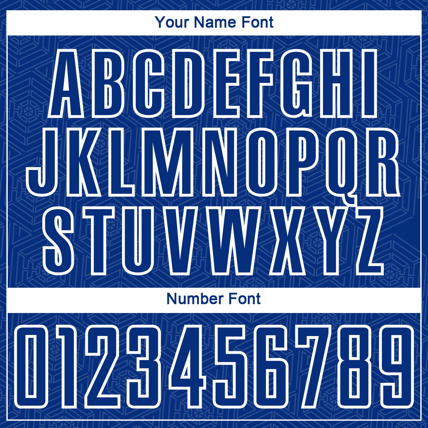 Custom Royal White Geometric Shape Sublimation Soccer Uniform Jersey