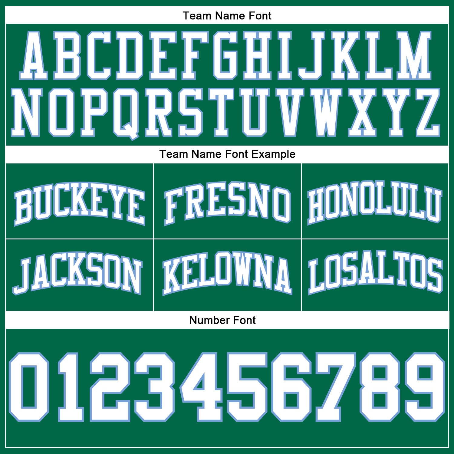 Custom Kelly Green White-Light Blue Authentic Throwback Basketball Shorts