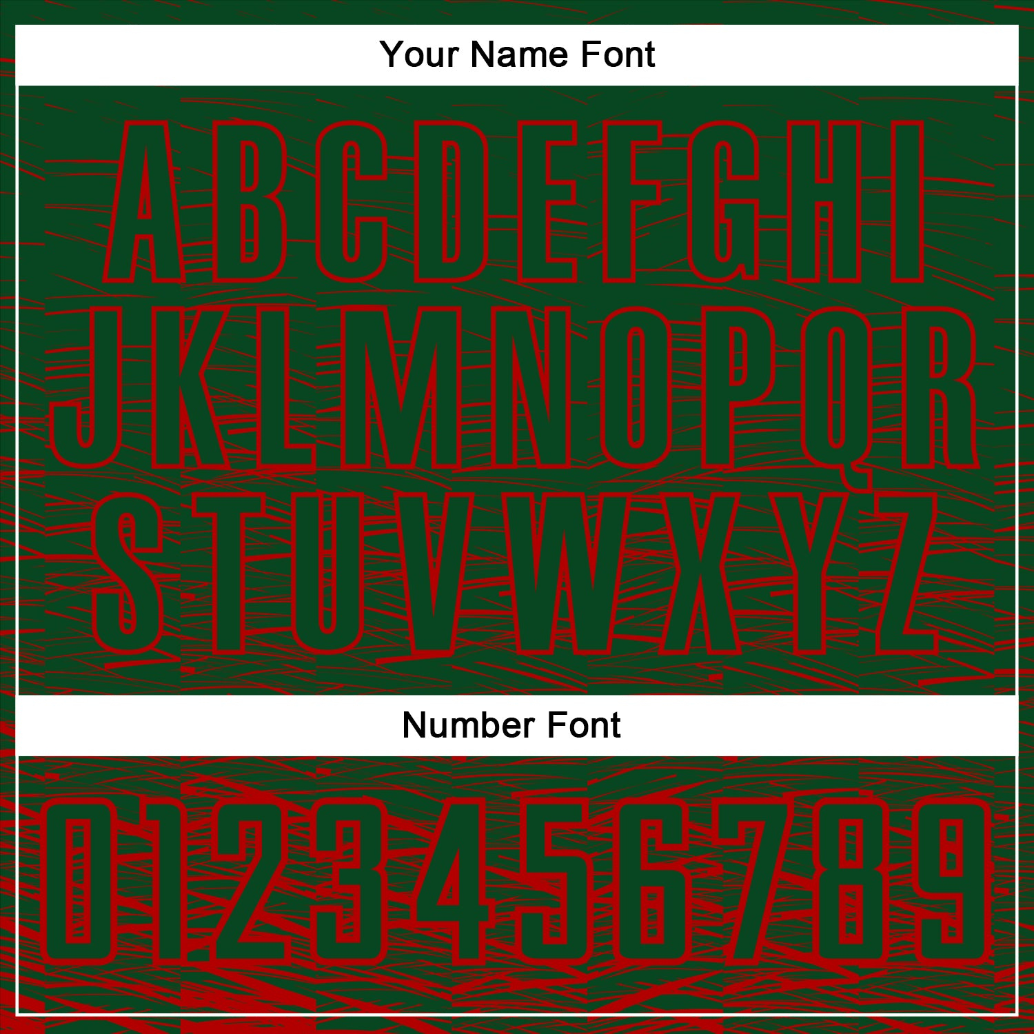 Custom Green Red Sublimation Soccer Uniform Jersey