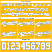 Custom Gold White-Light Blue Authentic Basketball Shorts