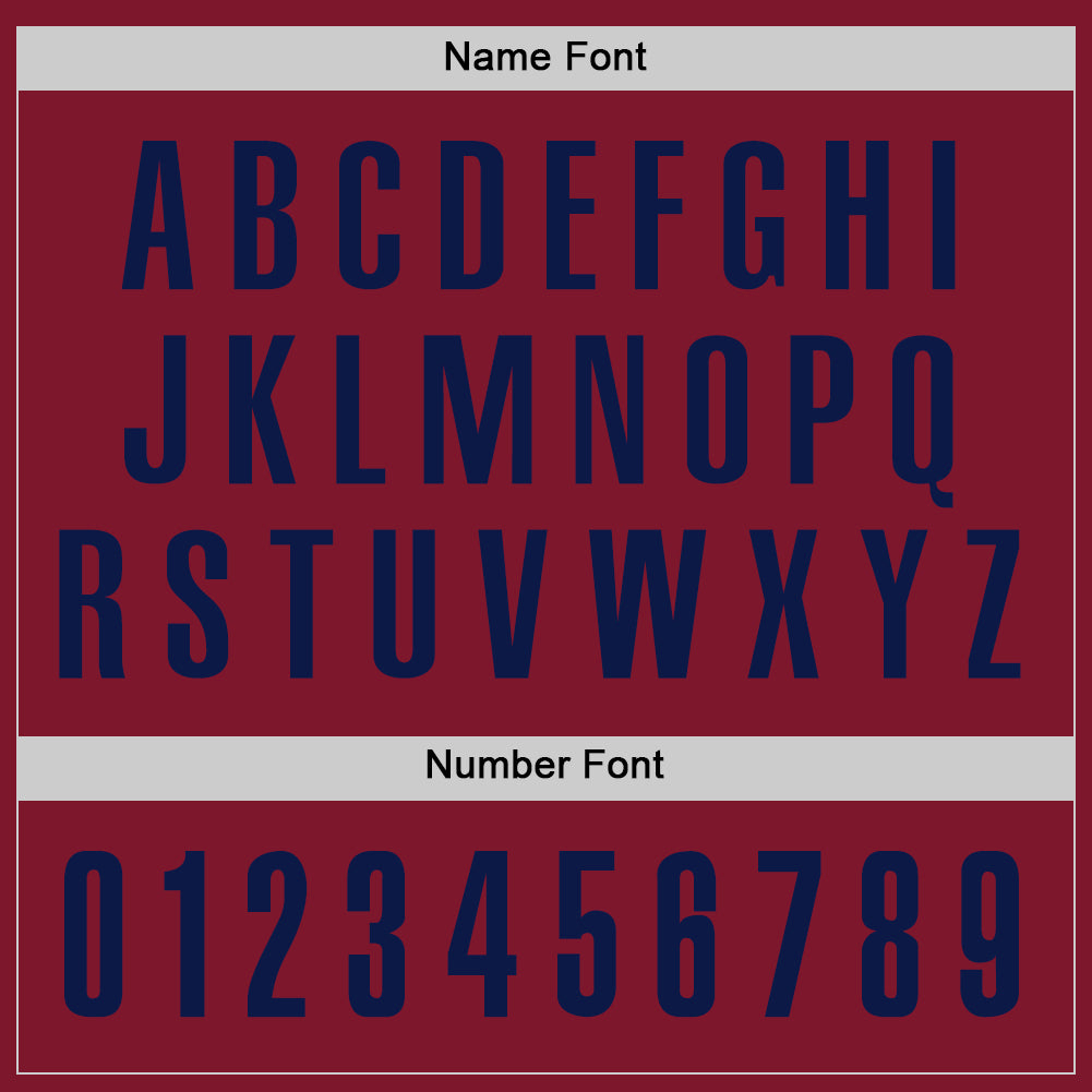 Custom Crimson Navy-Yellow Performance Golf Polo Shirt