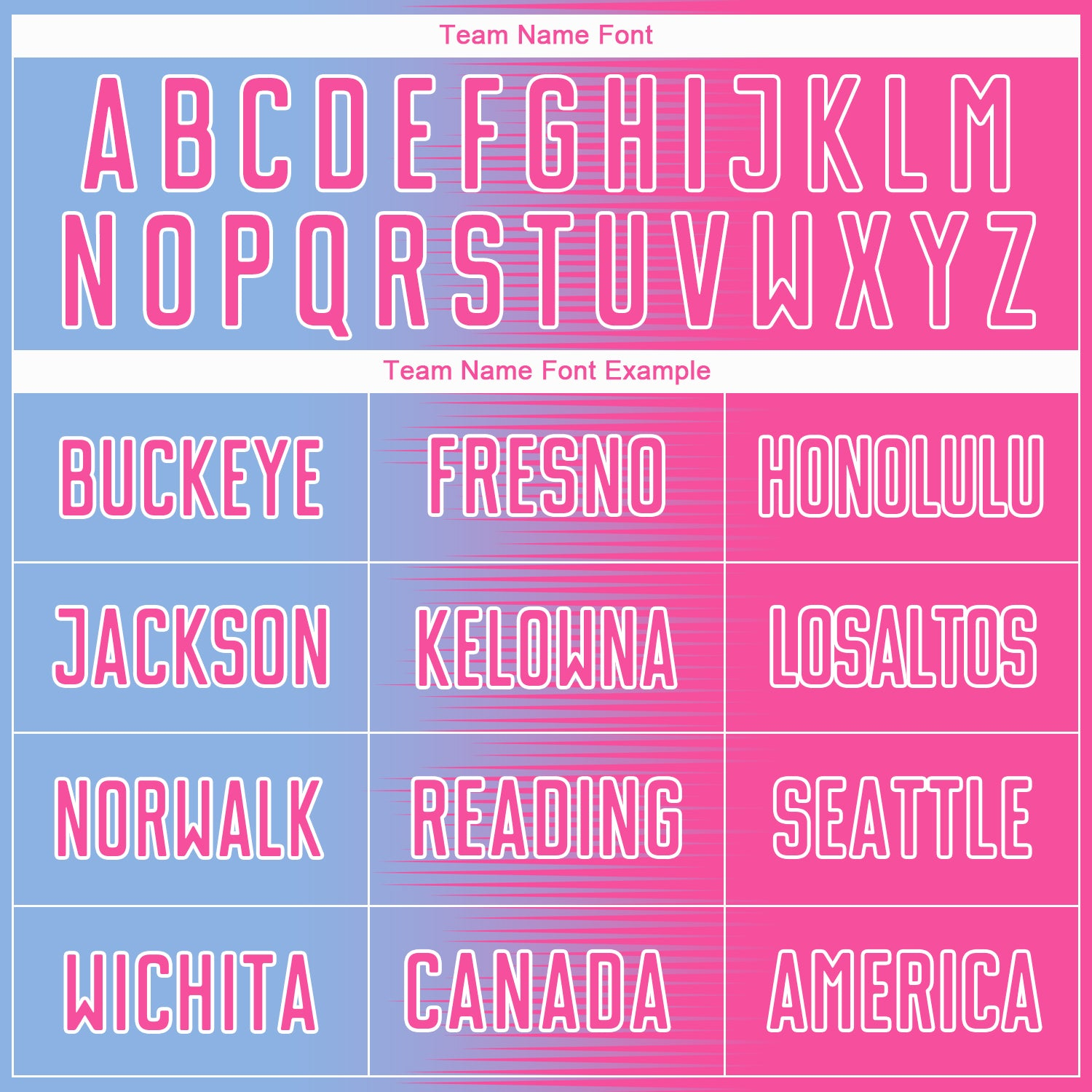 Custom Light Blue Pink-White Gradient Line Sublimation Soccer Uniform Jersey