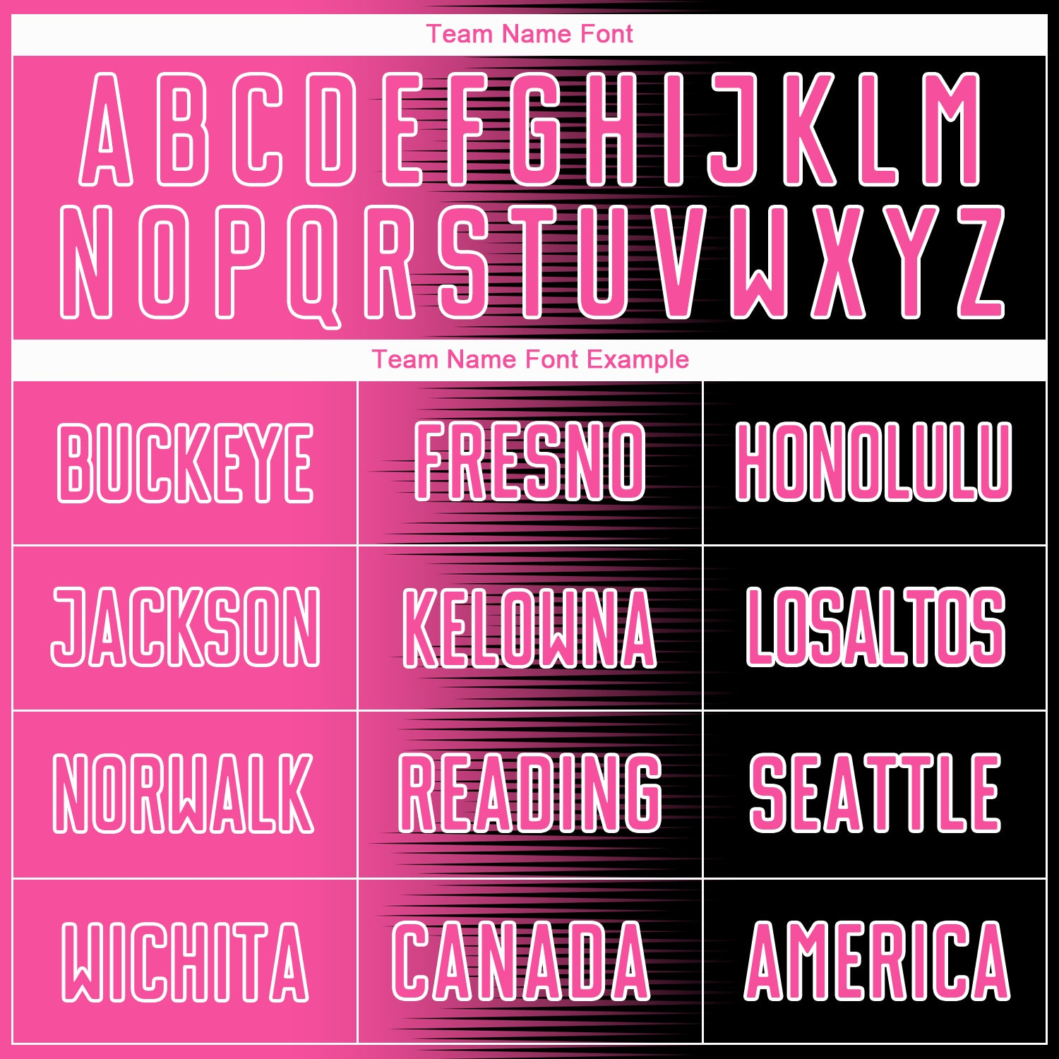 Custom Black Pink-White Gradient Line Sublimation Soccer Uniform Jersey