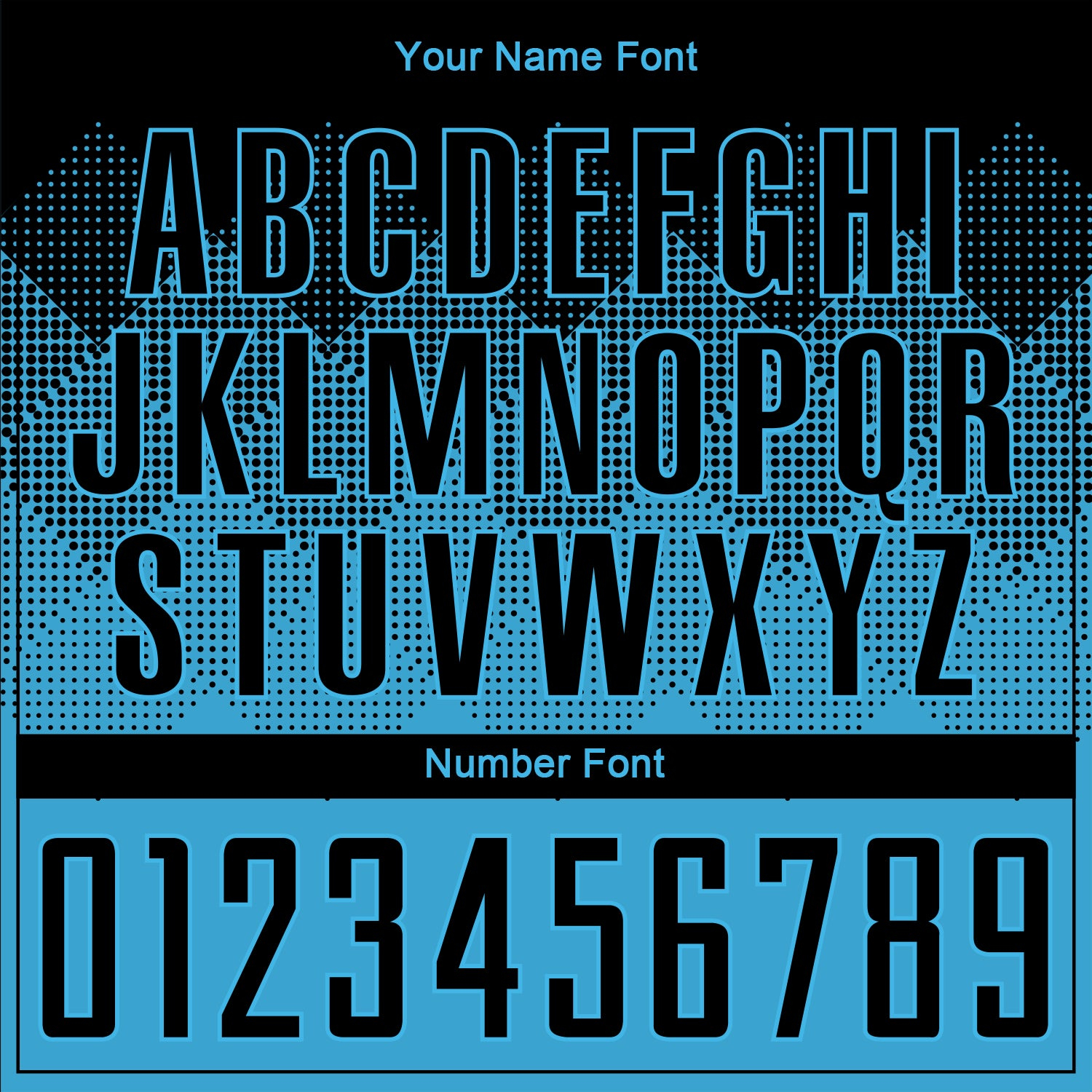 Custom Sky Blue Black Sublimation Soccer Uniform Jersey