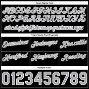 Custom Orange Gray-Black Authentic Throwback Split Fashion Basketball Shorts