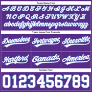 Custom Purple White-Light Blue Authentic Throwback Basketball Shorts