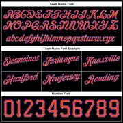 Custom Cream Orange-Black Authentic Throwback Split Fashion Basketball Shorts