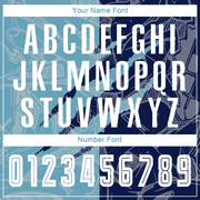 Custom Graffiti Pattern Shadow Blue-Navy Scratch Sublimation Soccer Uniform Jersey