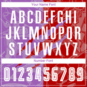 Custom Graffiti Pattern Red-Medium Purple Scratch Sublimation Soccer Uniform Jersey