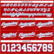 Custom Red White-Light Blue Authentic Throwback Basketball Shorts