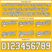 Custom Gold White-Royal Authentic Basketball Shorts