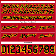 Custom White Black-Red Authentic Throwback Split Fashion Basketball Shorts