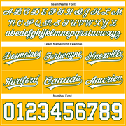 Custom Gold White-Green Authentic Basketball Shorts