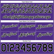 Custom Gold Black-Purple Authentic Throwback Split Fashion Basketball Shorts