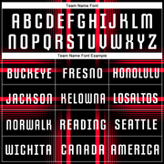 Custom Black White-Hot Pink Sublimation Soccer Uniform Jersey