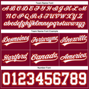 Custom Maroon White-Orange Authentic Throwback Basketball Shorts