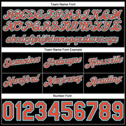 Custom Teal Orange-Black Authentic Throwback Split Fashion Basketball Shorts