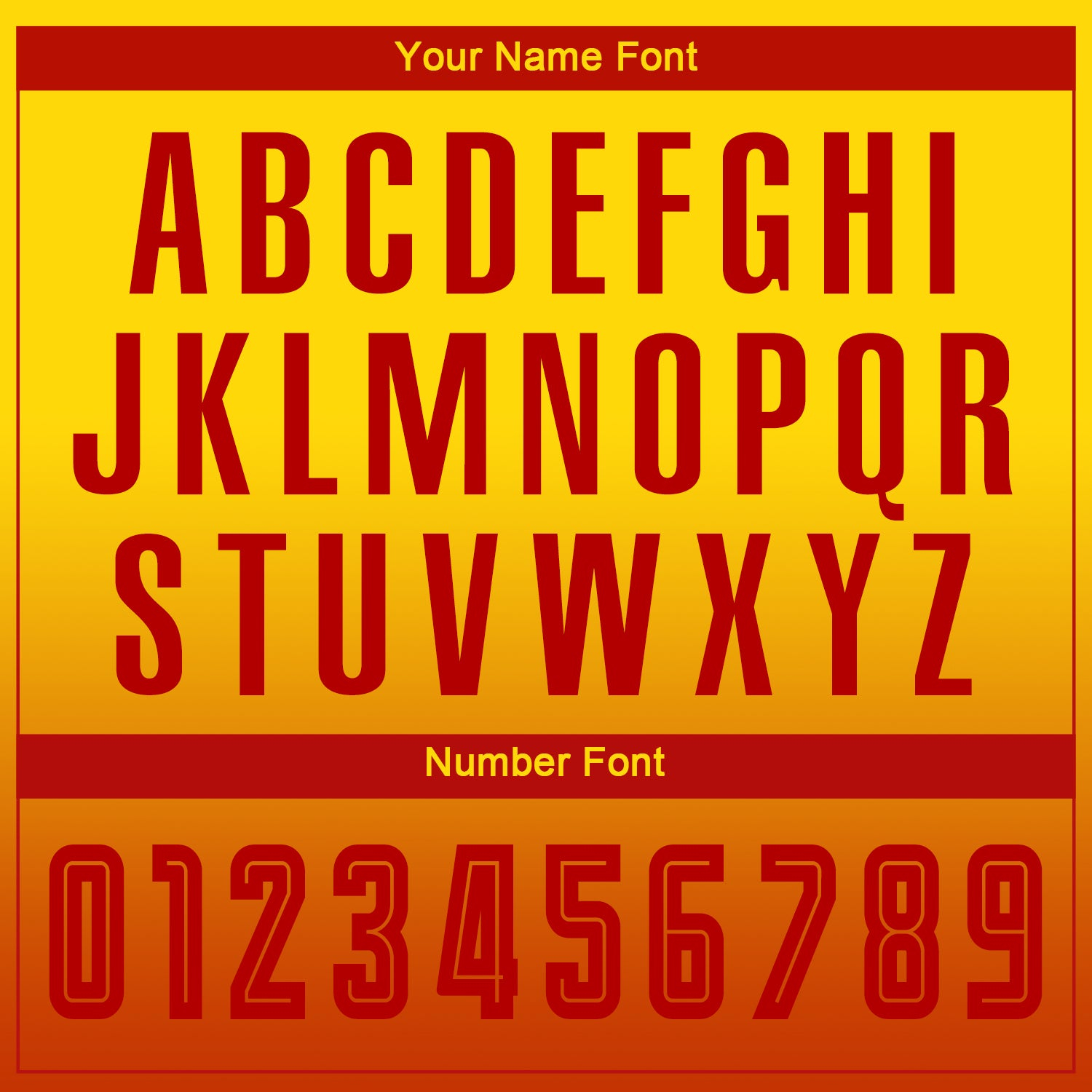 Custom Gold Red Sublimation Long Sleeve Fade Fashion Soccer Uniform Jersey