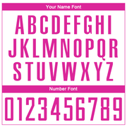 Custom White Deep Pink Sublimation Soccer Uniform Jersey