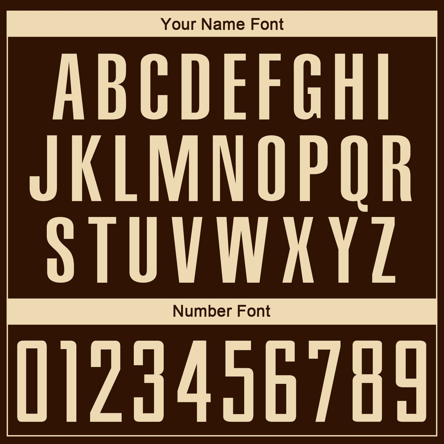 Custom Brown Cream Sublimation Soccer Uniform Jersey