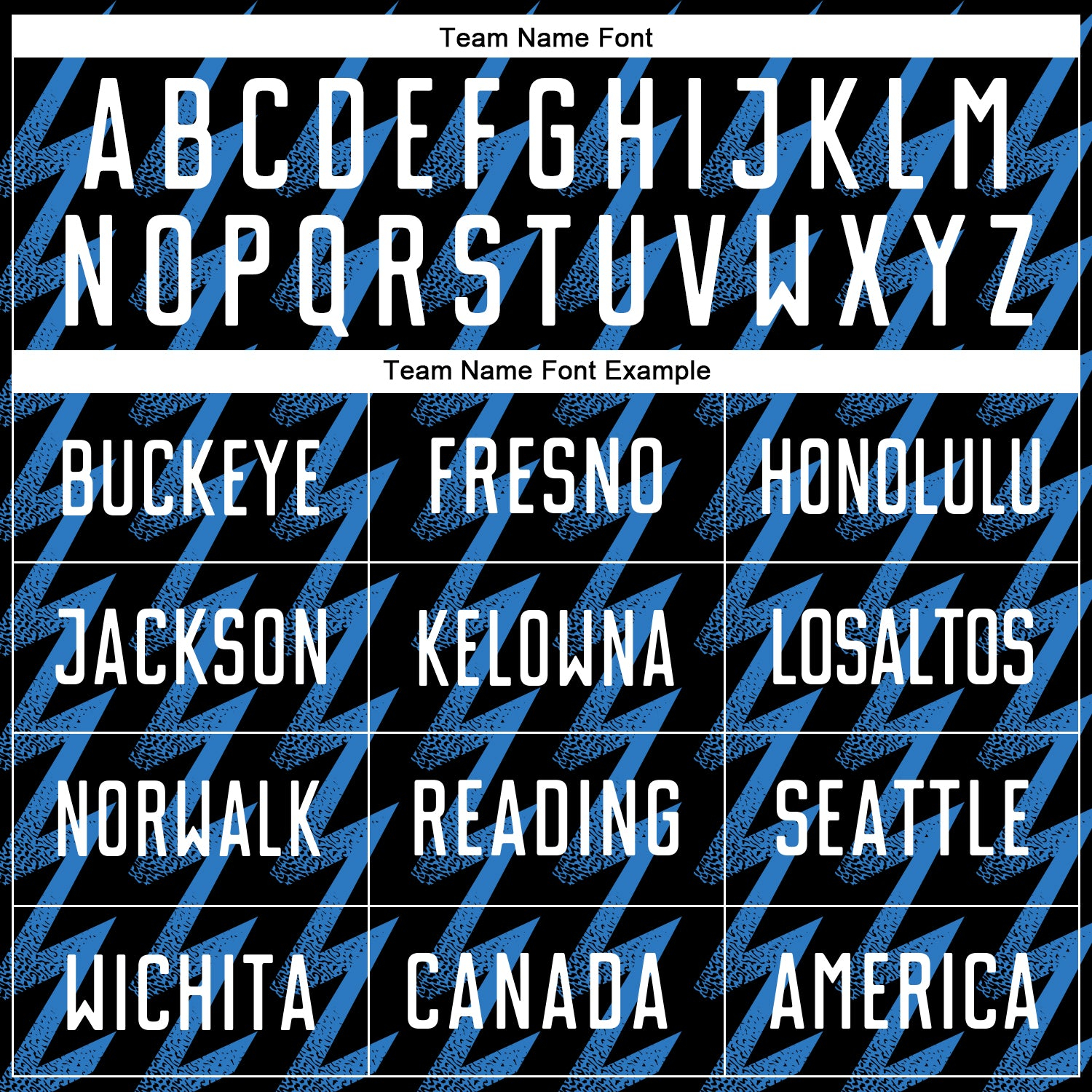 Custom Black White-Powder Blue Zigzag Shape Sublimation Soccer Uniform Jersey