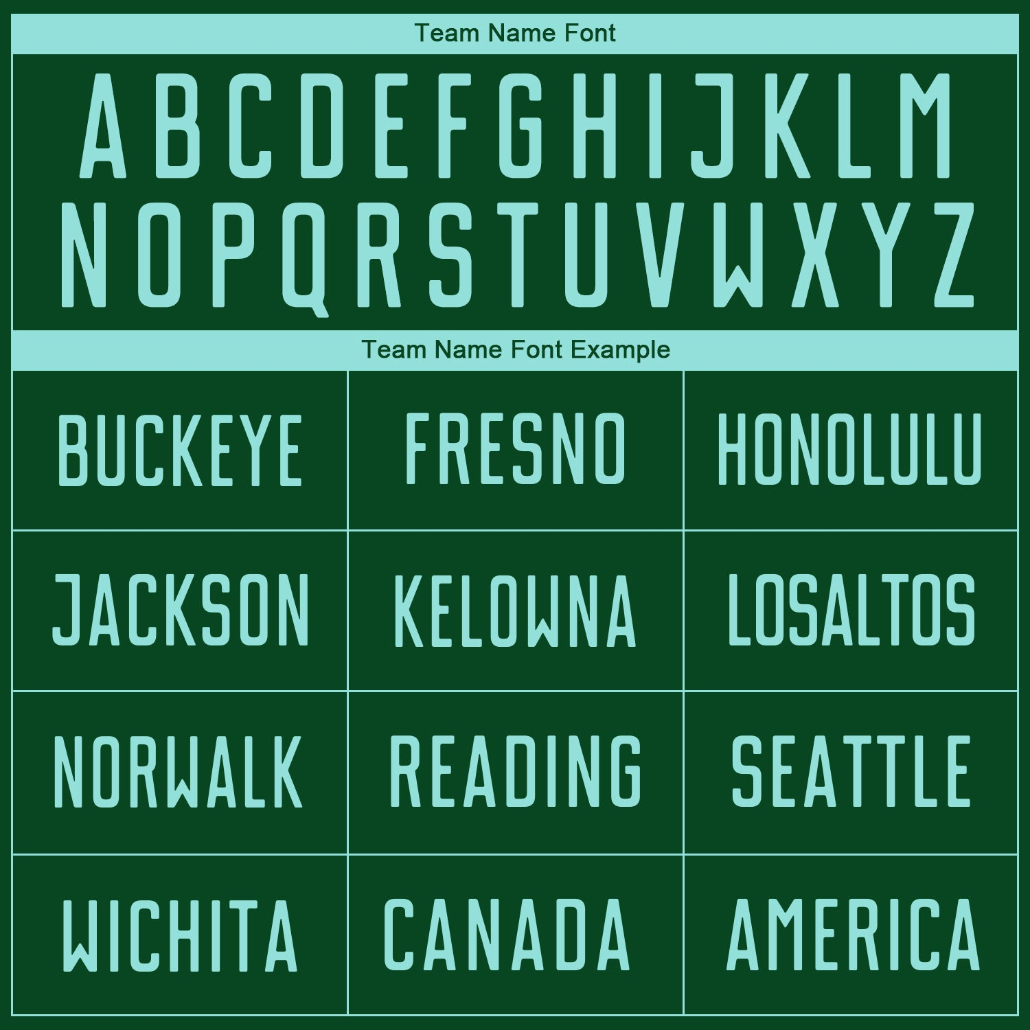 Custom Green Ice Blue Sublimation Soccer Uniform Jersey