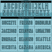 Custom Panther Blue Black Geometric Shapes Sublimation Soccer Uniform Jersey