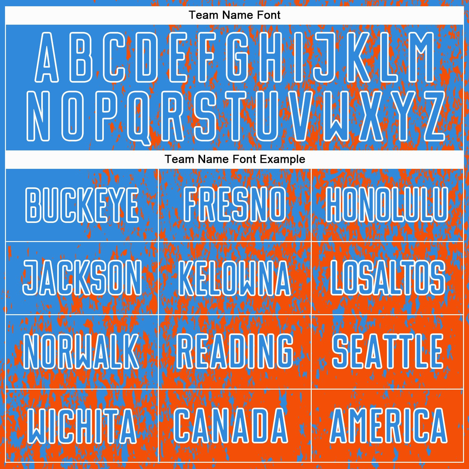 Custom Powder Blue Orange-White Abstract Fragment Art Sublimation Soccer Uniform Jersey