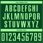 Custom Green Pea Green Sublimation Soccer Uniform Jersey