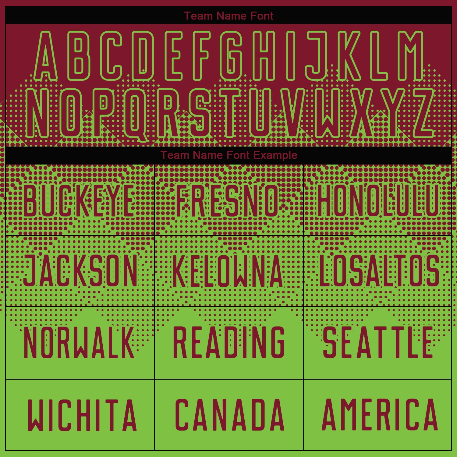 Custom Neon Green Crimson Sublimation Soccer Uniform Jersey