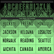 Custom Pea Green Black Sublimation Soccer Uniform Jersey