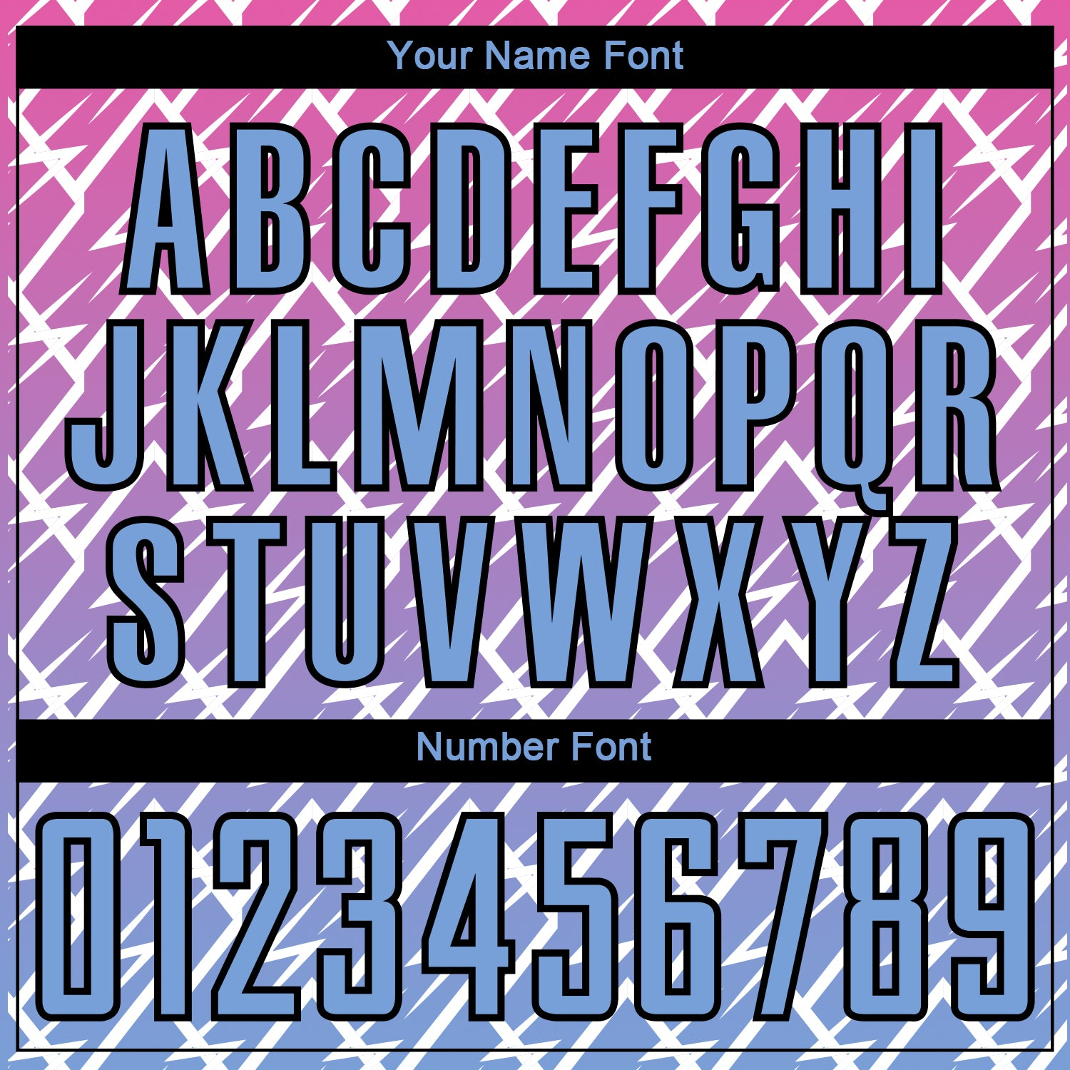 Custom Pink Light Blue-Black Lightning Sublimation Soccer Uniform Jersey