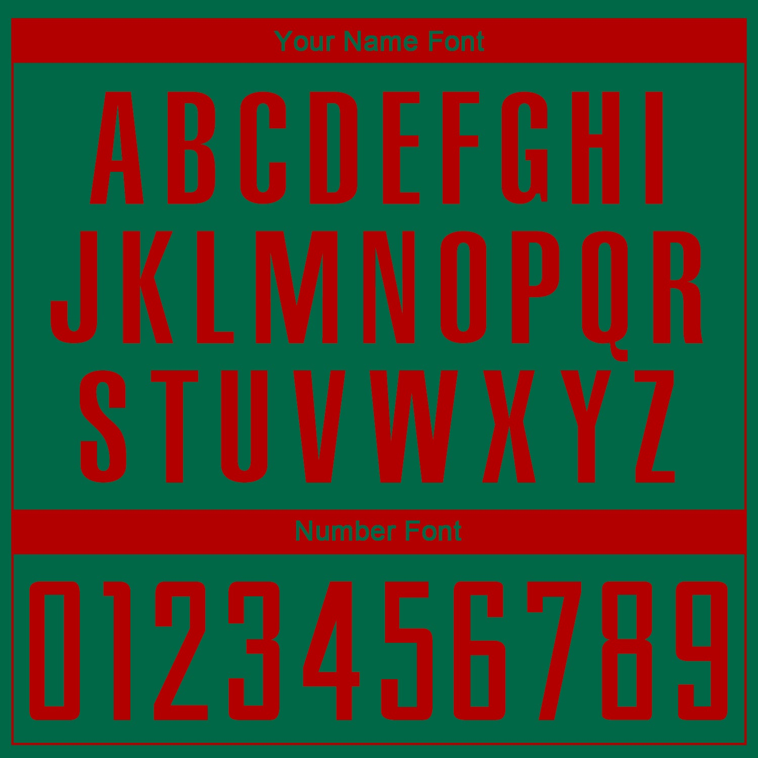 Custom Kelly Green Red Sublimation Soccer Uniform Jersey