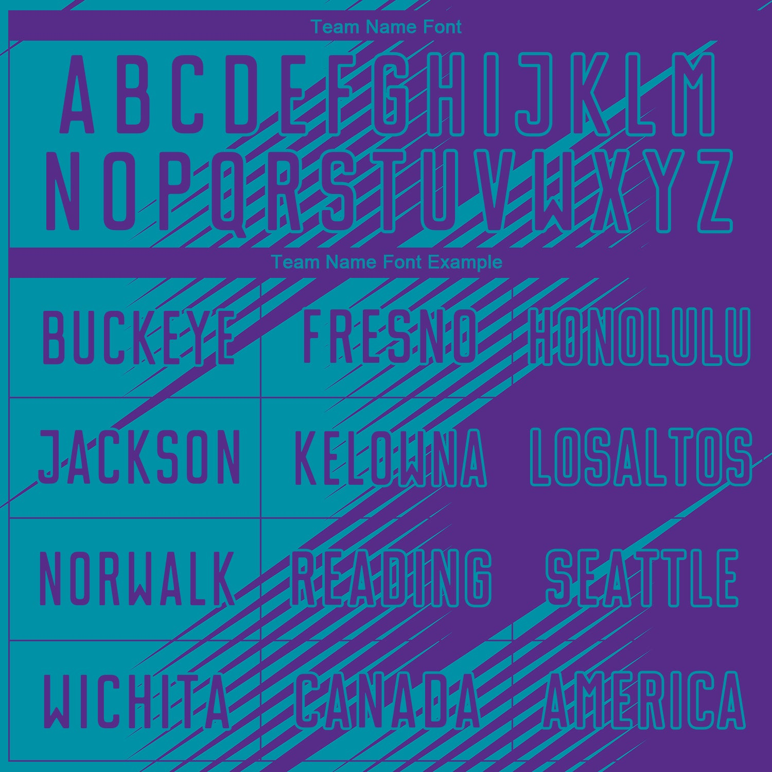 Custom Teal Purple Sublimation Soccer Uniform Jersey