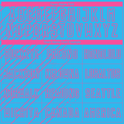 Custom Sky Blue Pink Lines Sublimation Soccer Uniform Jersey