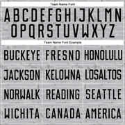 Custom Gray Black Sublimation Soccer Uniform Jersey